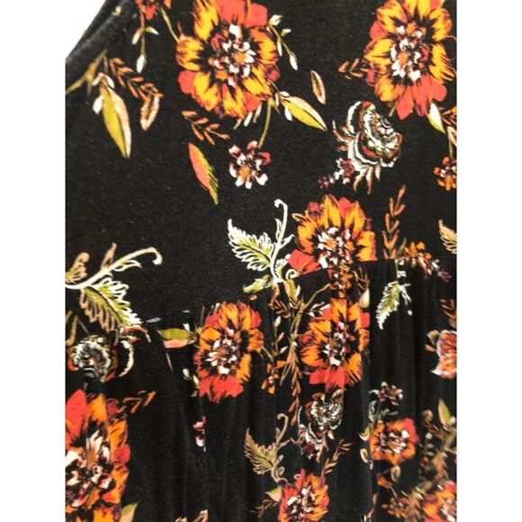 Torrid size 1 black and orange tank top - Picture 3 of 5